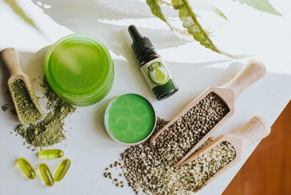 cbd olie in verschillende vormen